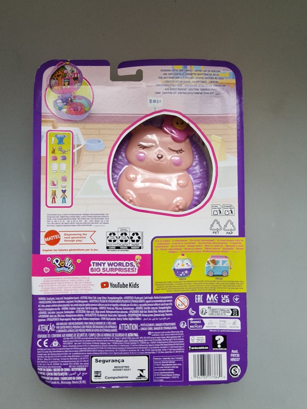 Polly Pocket Puppen: Polly Pocket Hedgehog Café Neu – Neu und originalverpackt aus Oberuzwil von aseinkaufswelt 1