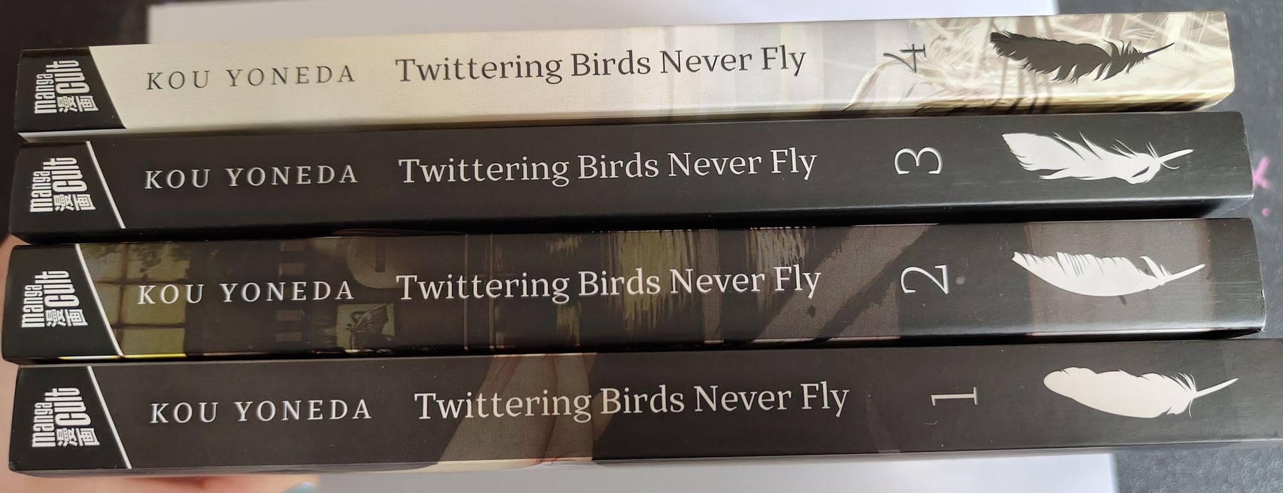 Fumetti: Manga Twittering Birds Never Fly 1-4 – Nuovo (secondo la descrizione) da Näfels venduto da mutmut99