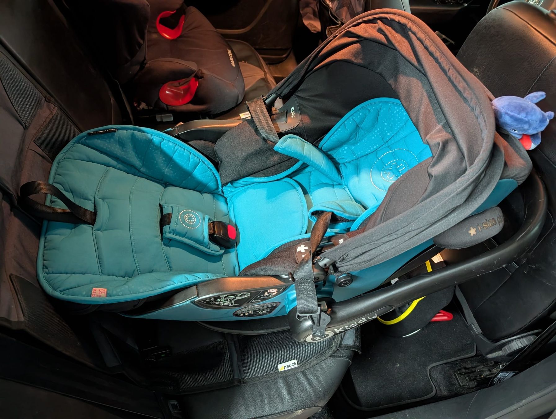 Kiddy Seggiolini per auto: Kiddy Autositz/Babyschale Evolution Pro 2 in Türkis – Usato da Bergdietikon venduto da Staphylococcus 2
