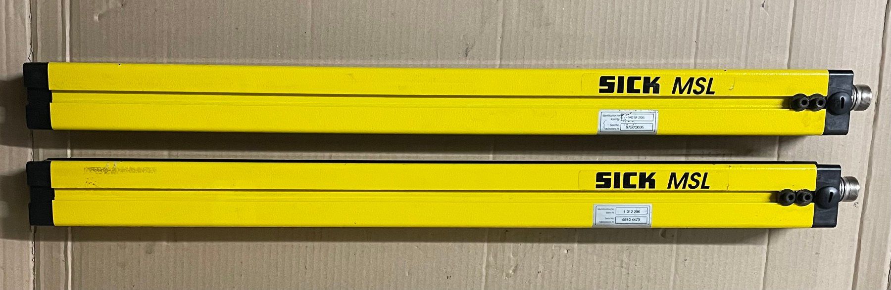 Elektronikbauteile: Sick MSLS02-15011 MSLE02-15011Lichtschranken - Set – Gebraucht aus Sins von 3985schluckti 2