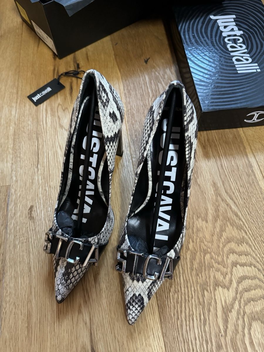 Scarpe da donna: Just Cavalli leder pumps Gr. 38 – Nuovo e nell'imballaggio originale da Seon venduto da noe_zz6w 3