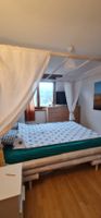 Himmelbett Giant Bambus white bleached natur 160x200 cm