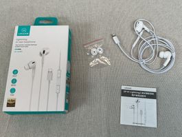 USAMS Kopfhörer / Lightning In-ear Earphone