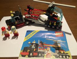 Vintage Lego Legoland Set 6357 Hubschrauber Transport 1988