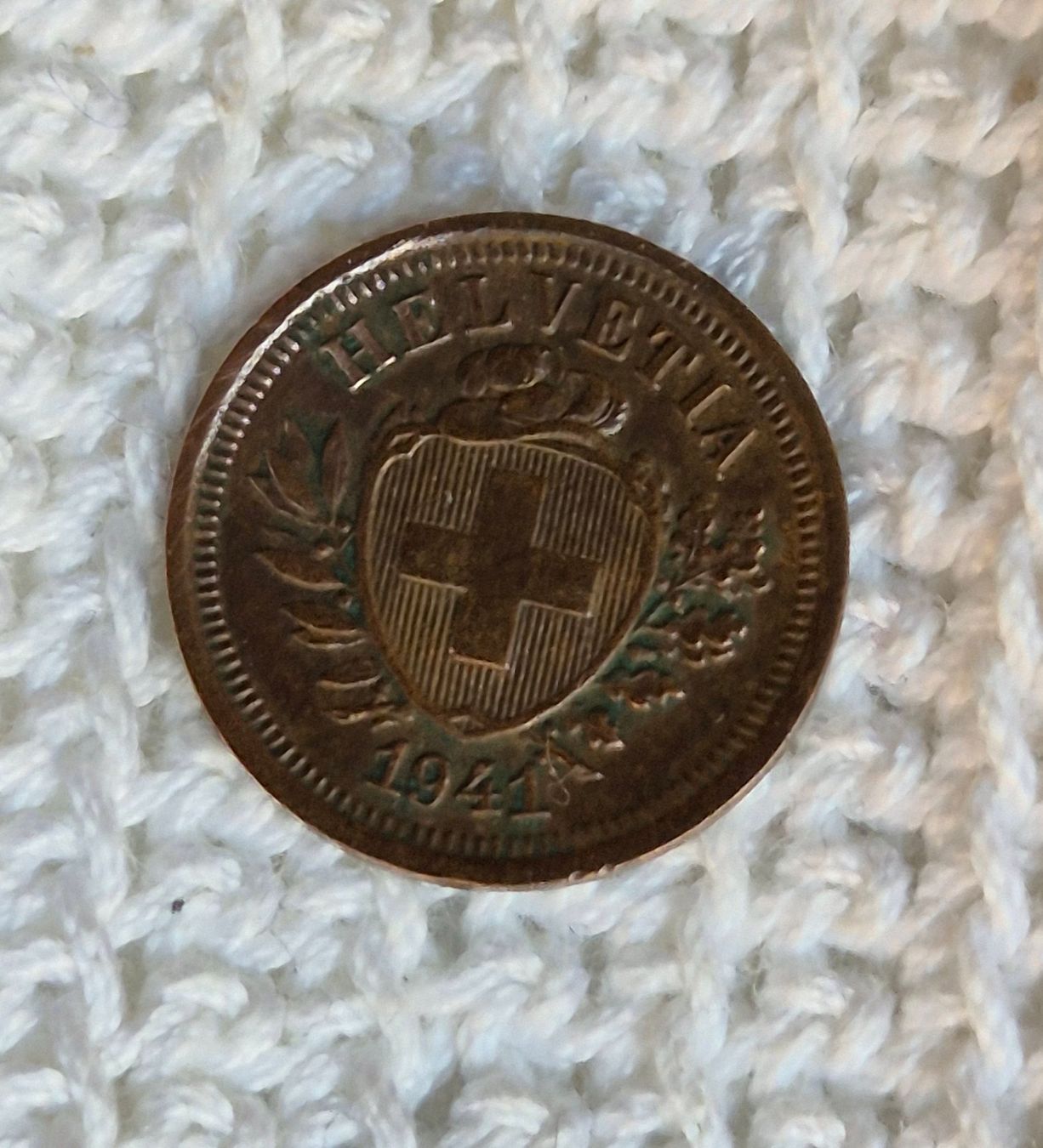 Tutti le monete: 1 Rappen Jahrgang 1941 – Usato da Contra venduto da Lylou0