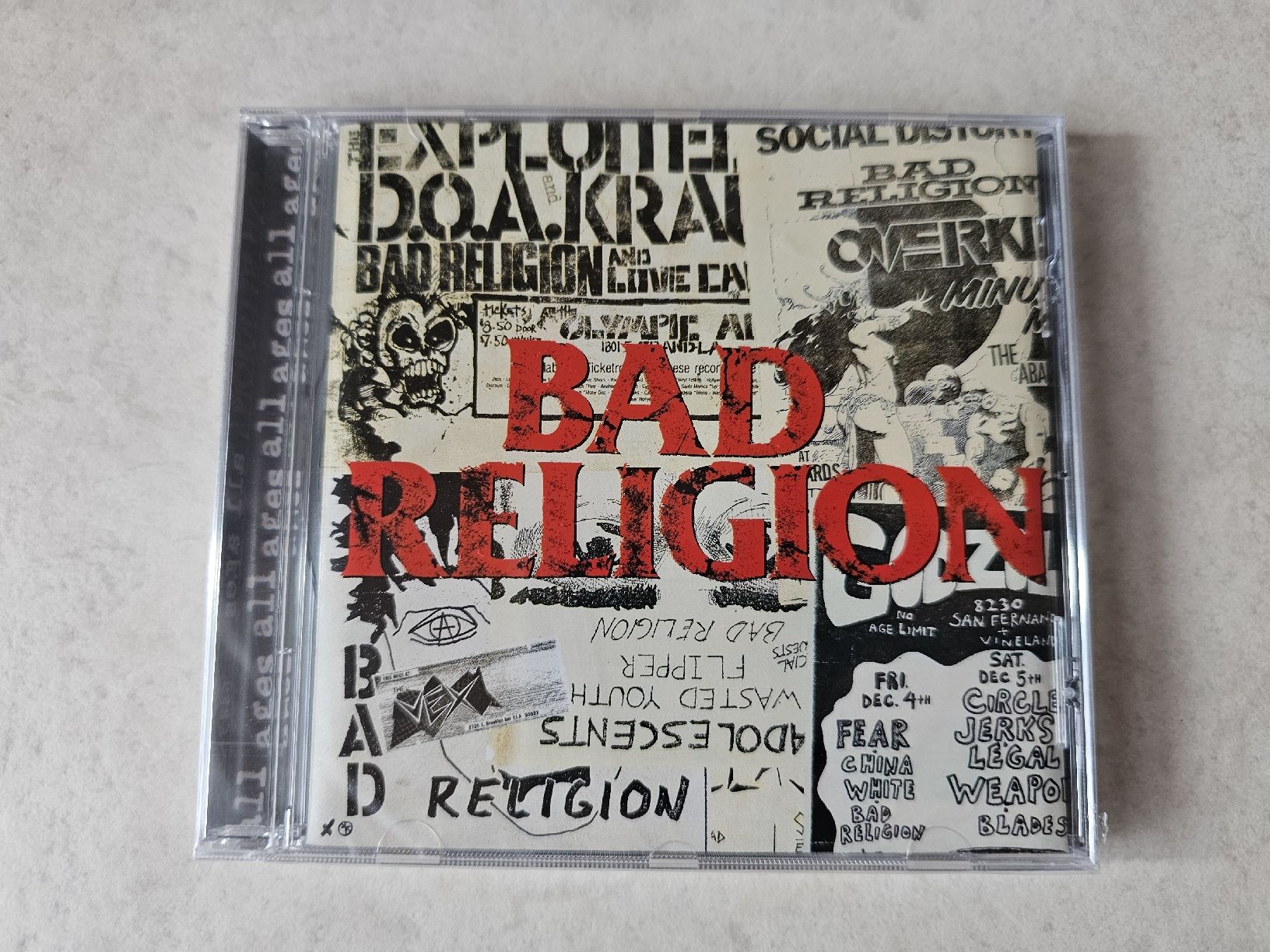 CD: Bad Religion  -  All Ages  /  Fabrikneu – Nuovo e nell'imballaggio originale da Schneisingen venduto da backstore24