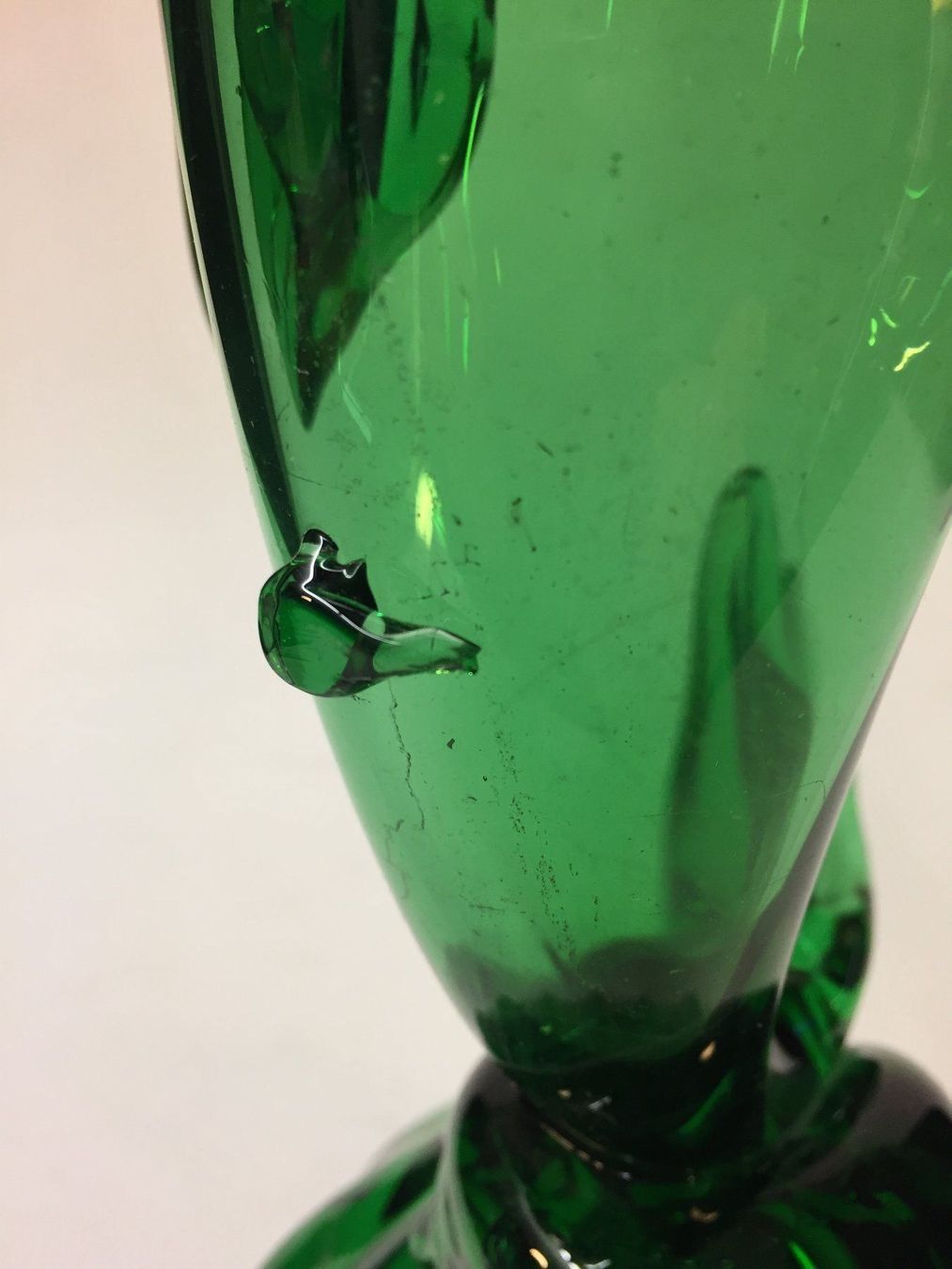 Vasi & Recipienti: Wunderschöne Vase aus Glas – Usato da Schaffhausen venduto da vintageworld 8