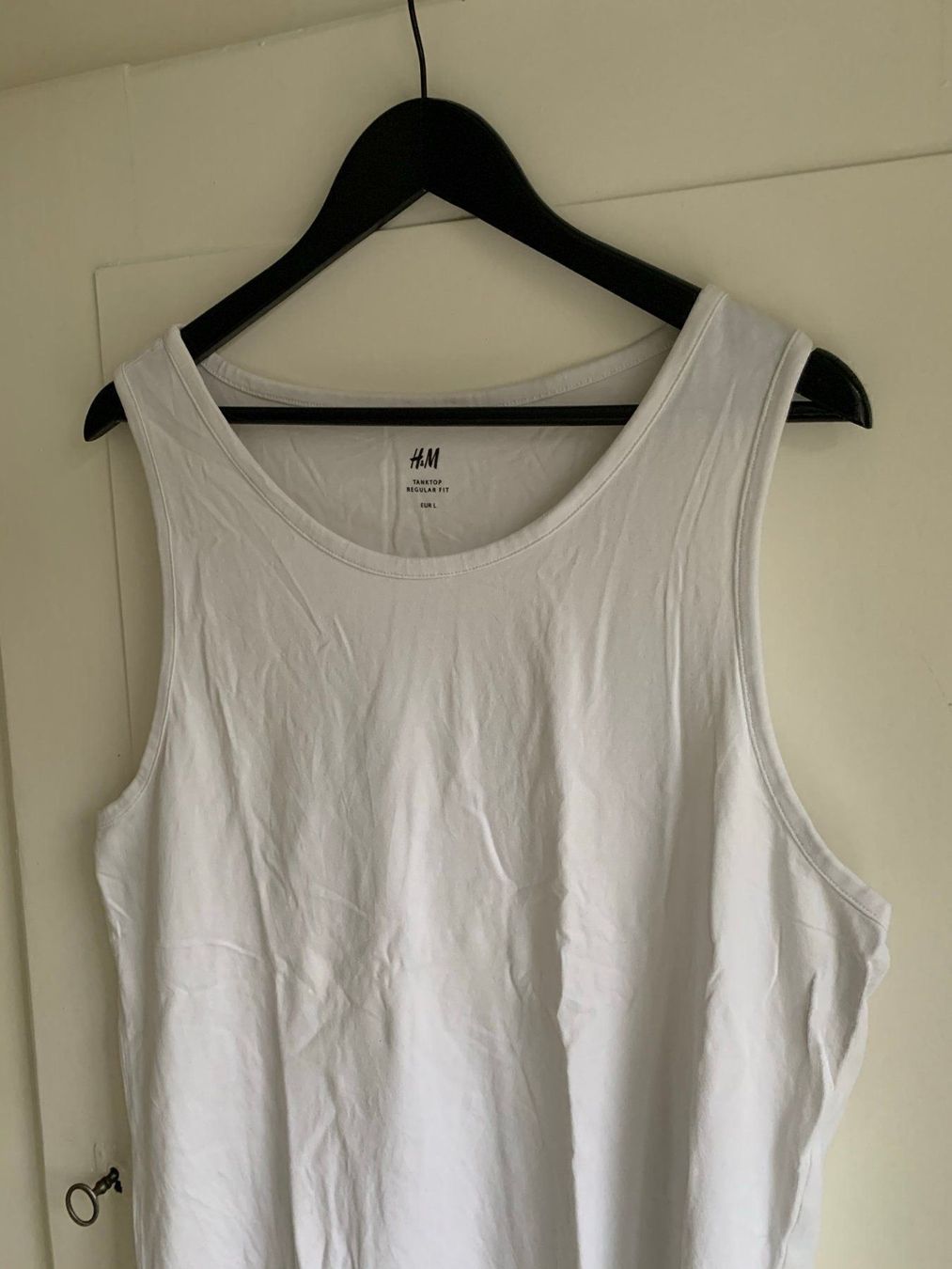 H&M T-shirts: Tank Top weiss - L – D'occasion à Zürich par Diazaio 1