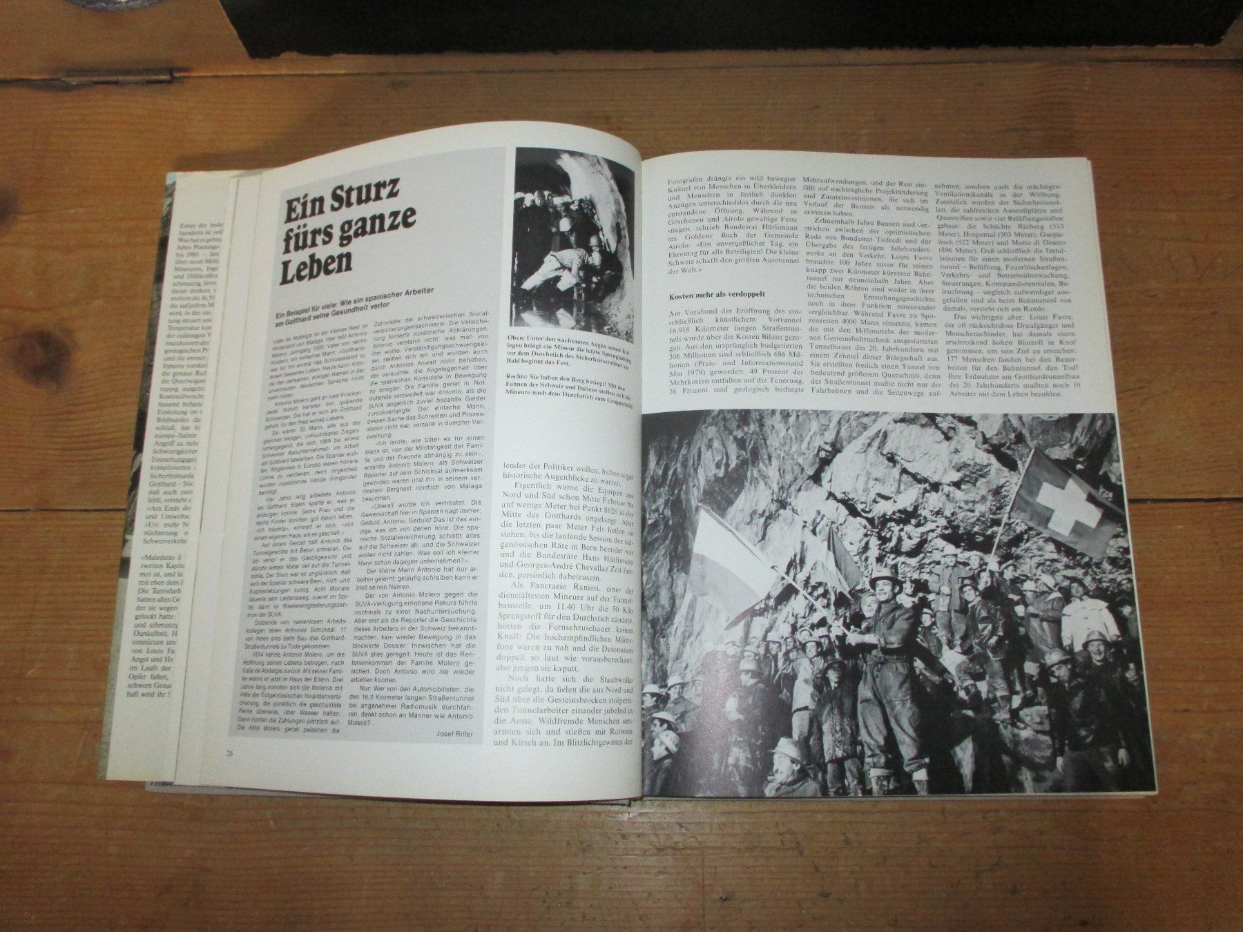 Livres: Unser Gotthard – D'occasion à Flims - Dorf par Stagediver 3