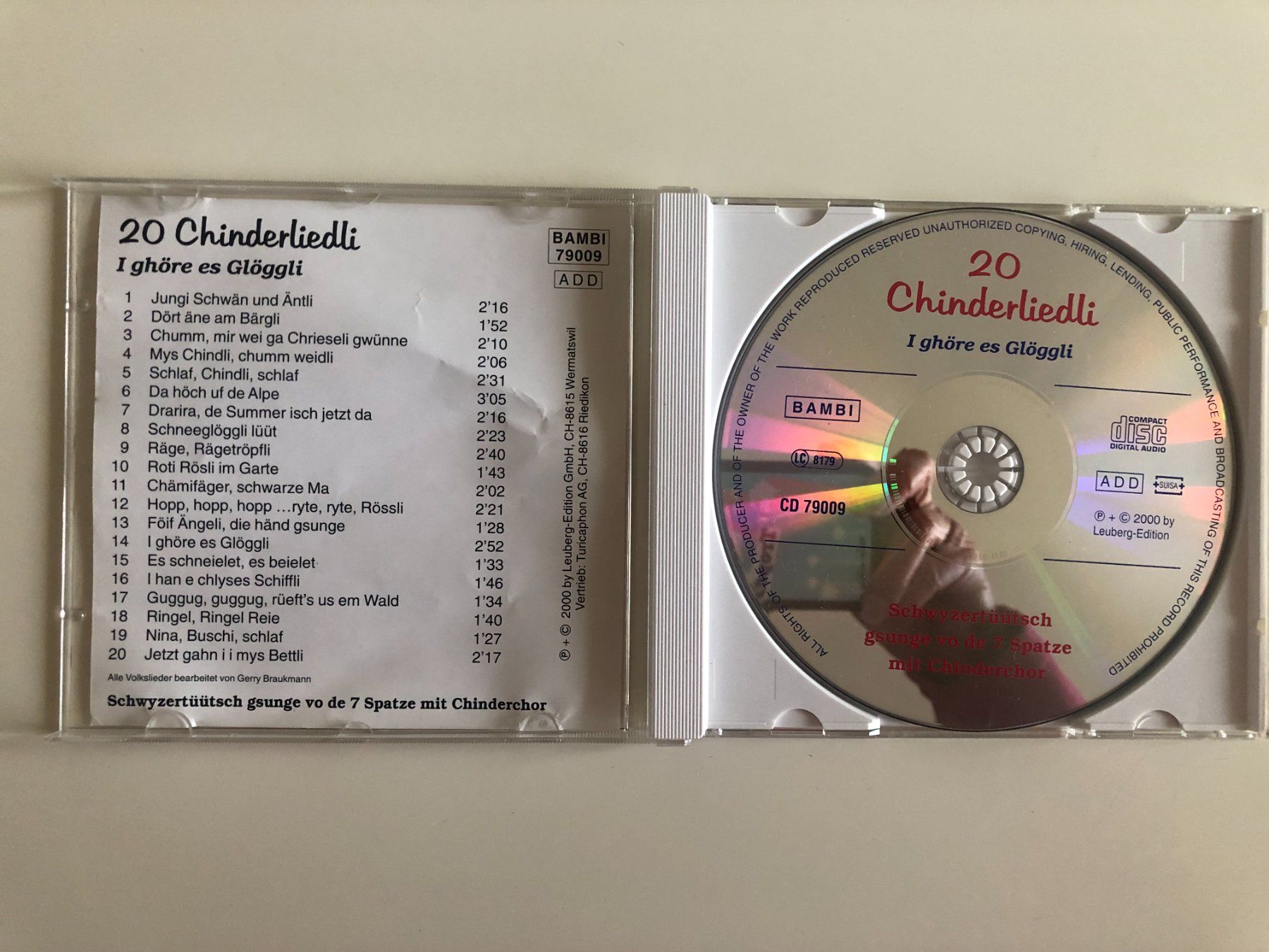 CD: CDs mir gönd in Zoo & Chinderliedli – Usato da Bassersdorf venduto da sammelfloh 6