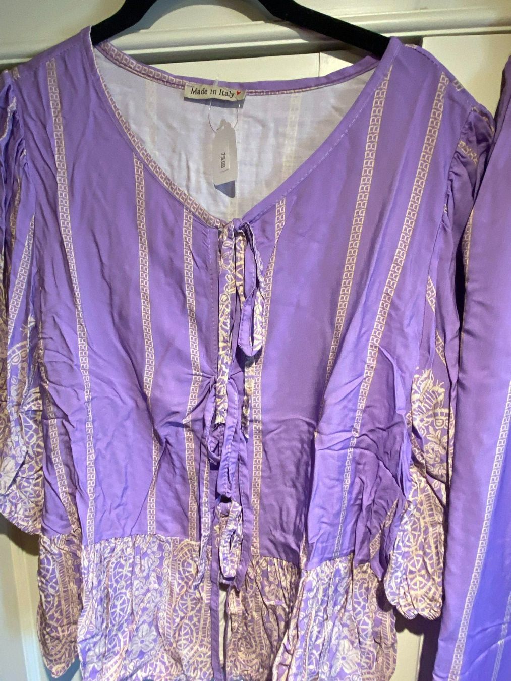 Vestiti: DAMEN KLEID 2-TEILIG,LILA-WEISS – Nuovo e nell'imballaggio originale da Meienried venduto da ManuelaBoutique 3