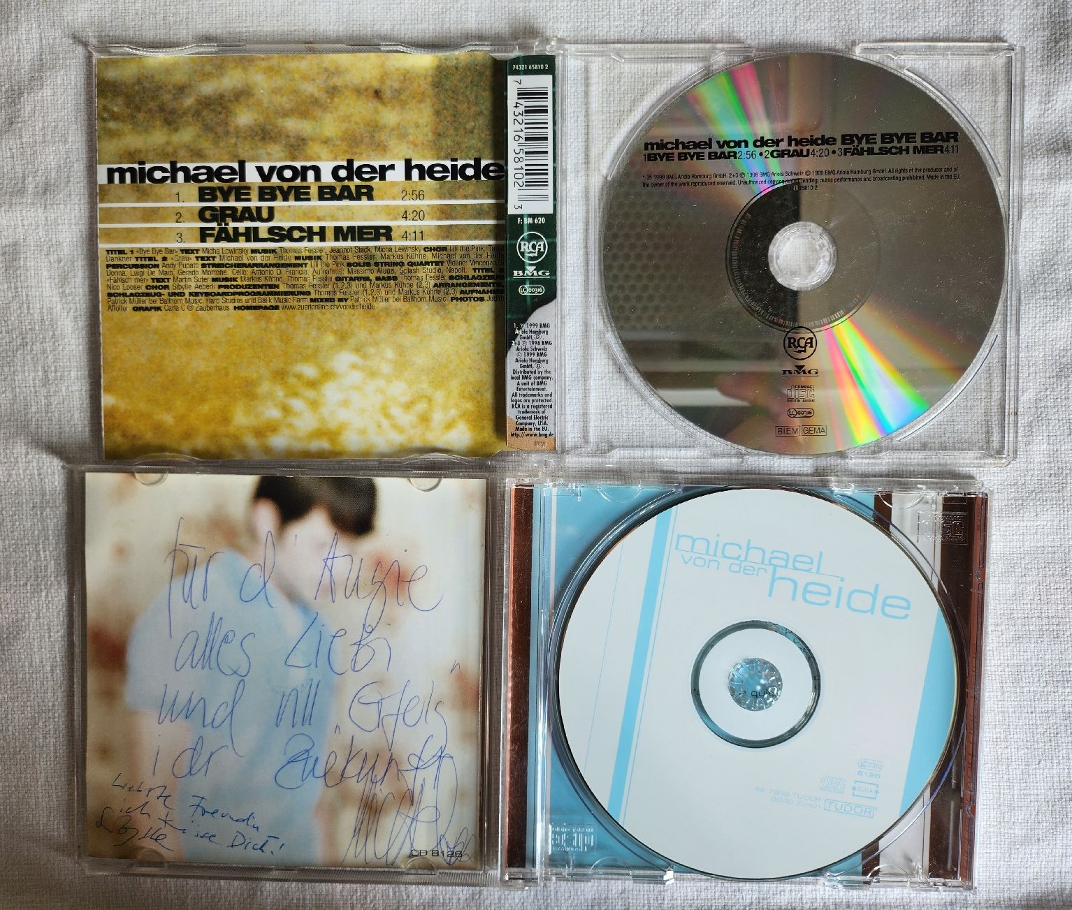 CD: CD Konvolut mit Vera Kaa, Michael v.d. Heide, 3P u.a. – Usato da Zürich venduto da BAENZERINO 2