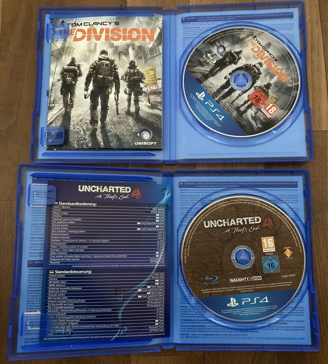 Giochi: PS 4  Stück UNCHARTED 4 / The Division – Usato da Roggwil BE venduto da Maui2000 1