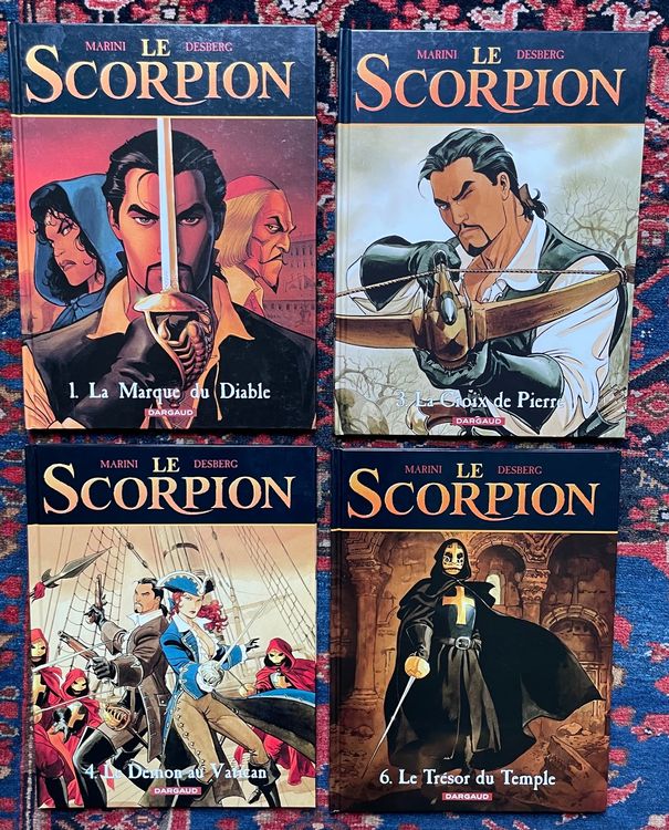 4 bd Le Scorpion 1-3eo-4eo-6-eo tbe (Gebraucht) in Biel/Bienne für CHF ...
