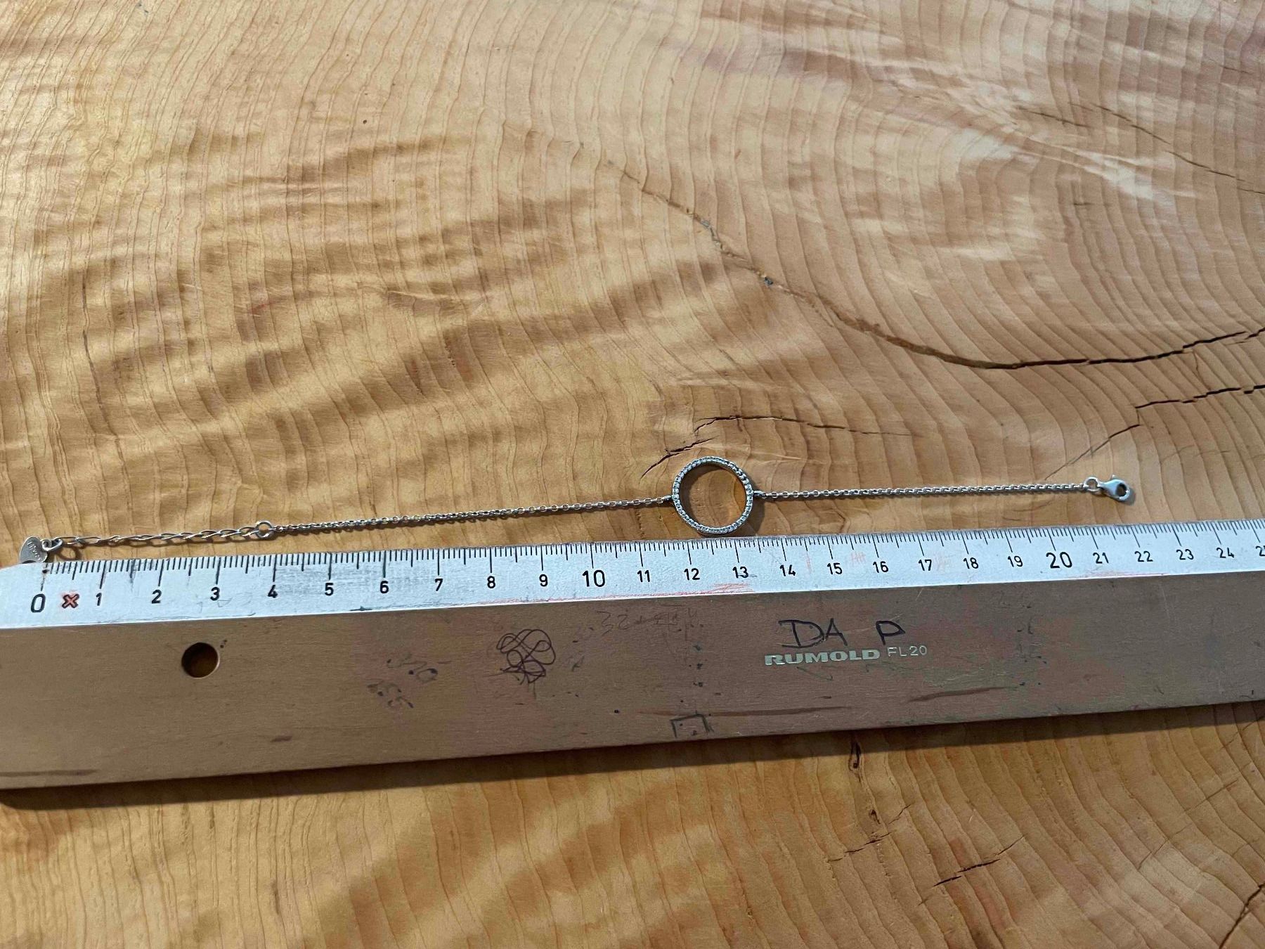 Armbänder & -reifen: Bracelet argent et strass / Silber Armband mit Strassstein – Gebraucht aus Zürich von AnnaSa 4
