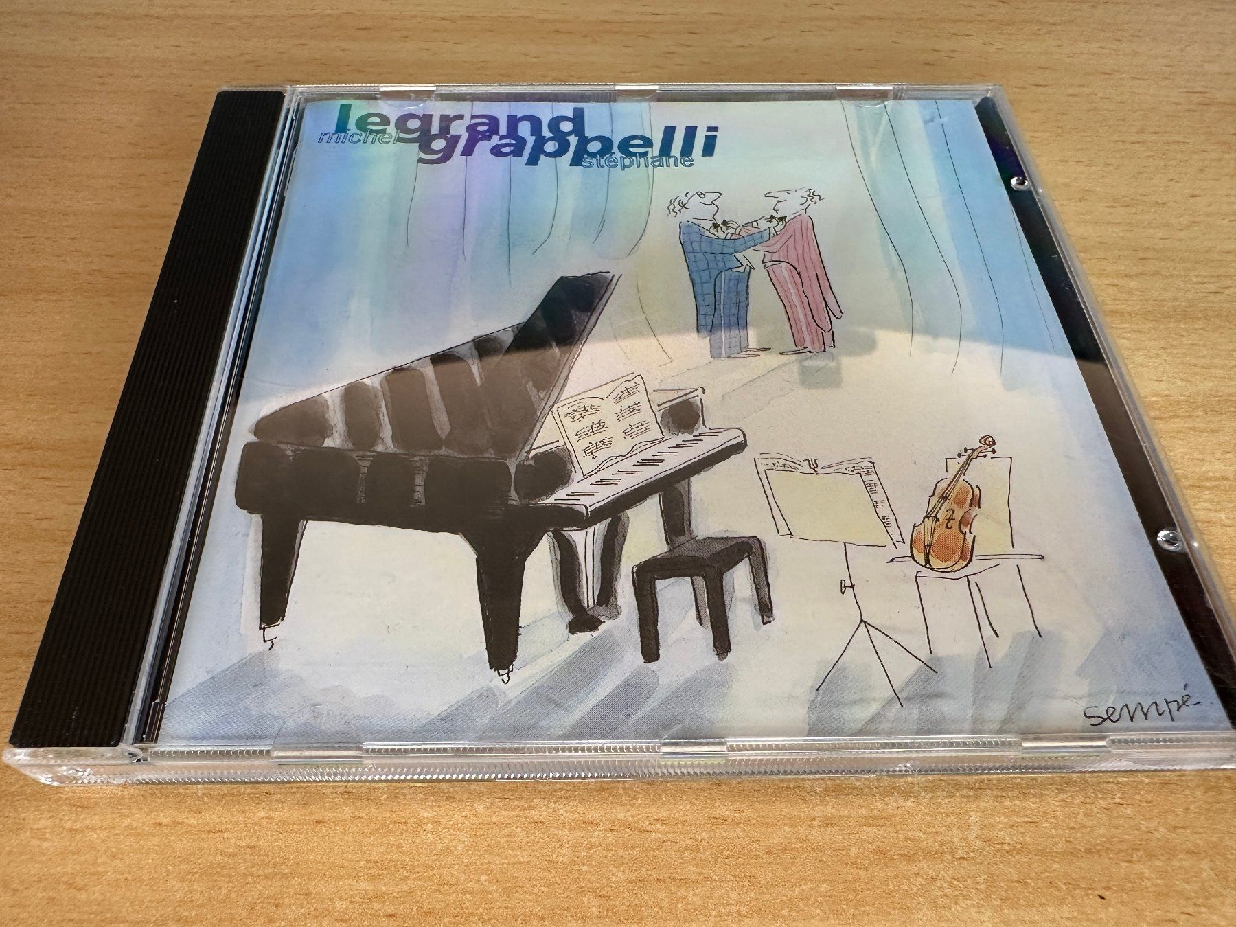 CD: Stéphane Grappelli, Michel Legrand – Legrand Grappelli – Usato da Rikon im Tösstal venduto da Alpenmutz