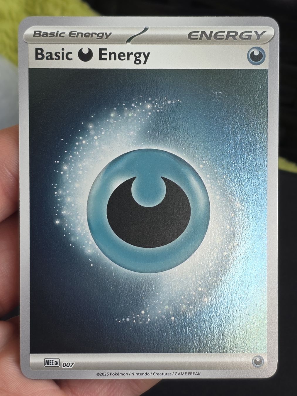 Pokémon Sammelbilder & Trading cards: Basic Darkness Energy MEE 007 - EN | Reverse Holo – Neu (gemäss Beschreibung) aus Basel von DunklesSchiggy