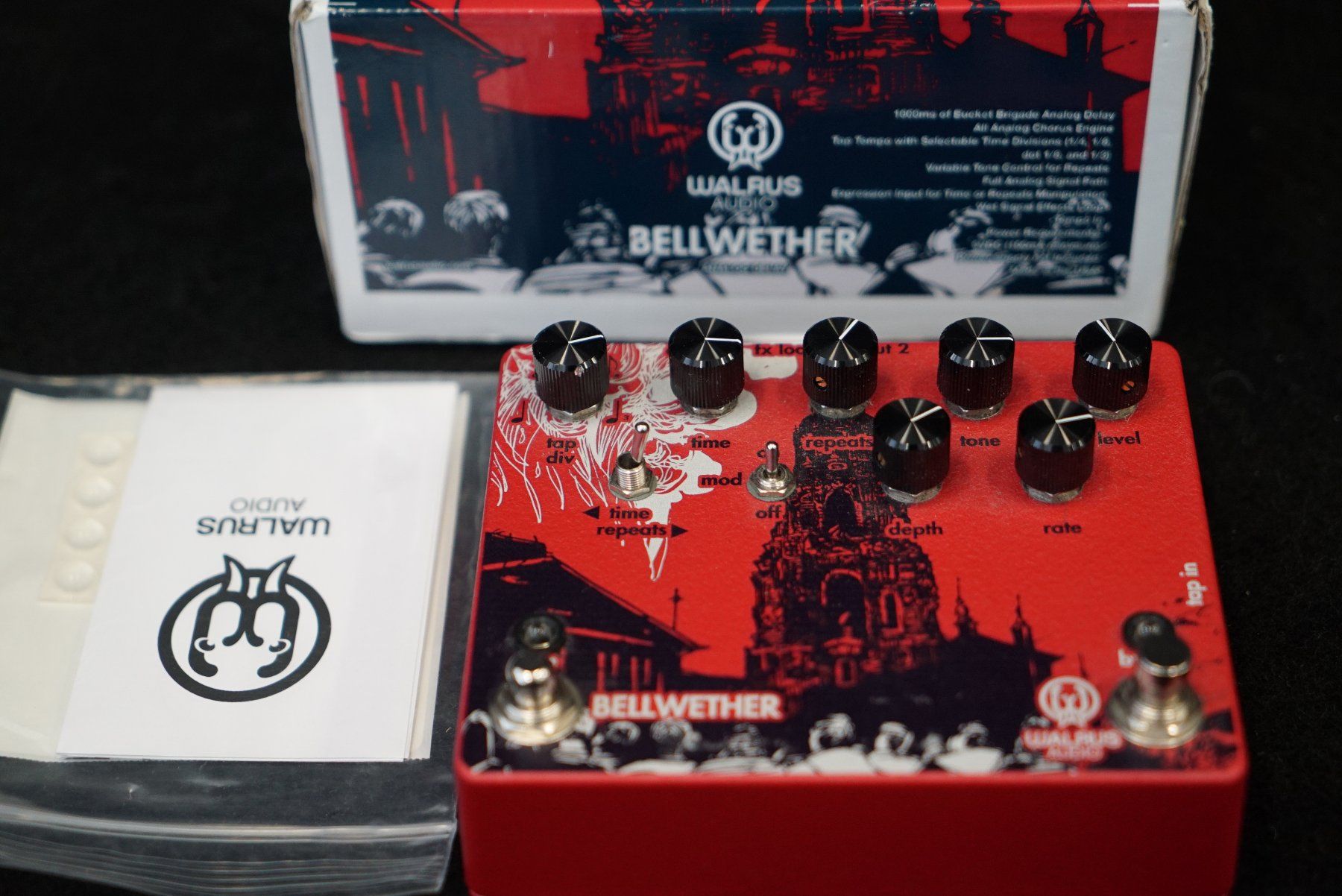 Strumenti musicali: Walrus Audio Bellwether (Delay Chorus) mit Verpackung – Usato da Ortschwaben venduto da Musictrade