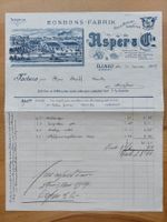 Antike Rechnung Briefkopf Lithographie Illnau ZH 1907