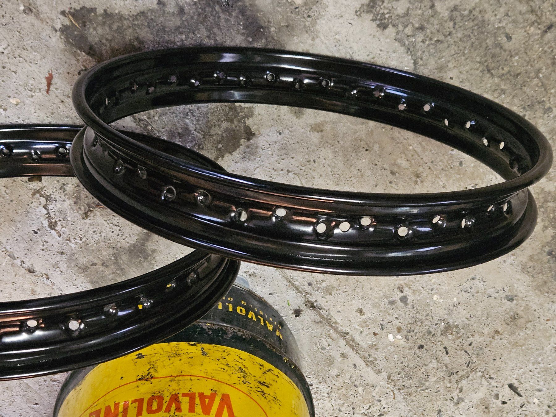 Cerchioni: Oldtimer Felgen Engländer Motorrad – Nuovo (secondo la descrizione) da Haslen GL venduto da elrockero 2