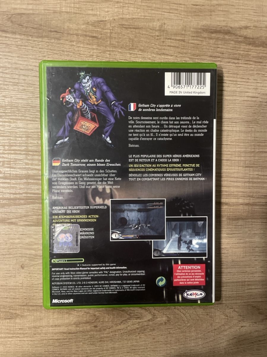 Giochi: Batman Dark Tomorrow Xbox – Usato da Hagendorn venduto da masterchieff 1
