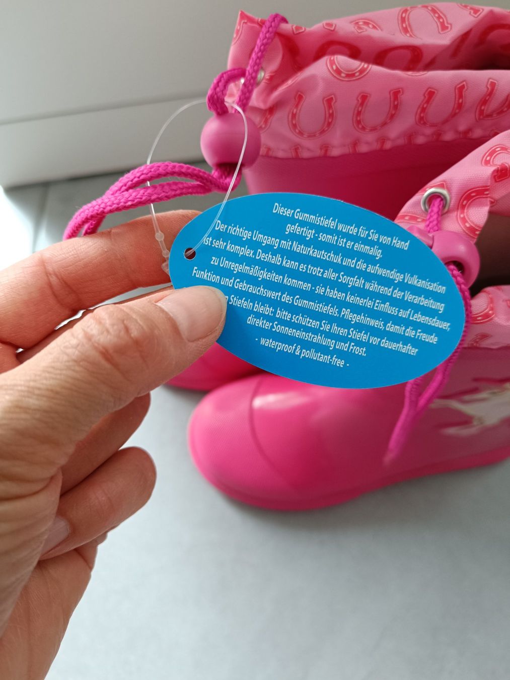 Everest Scarpe per ragazze: Neue Beck Regenstiefel Unicorn 32 – Nuovo e nell'imballaggio originale da Wohlen AG venduto da Fabe3 3