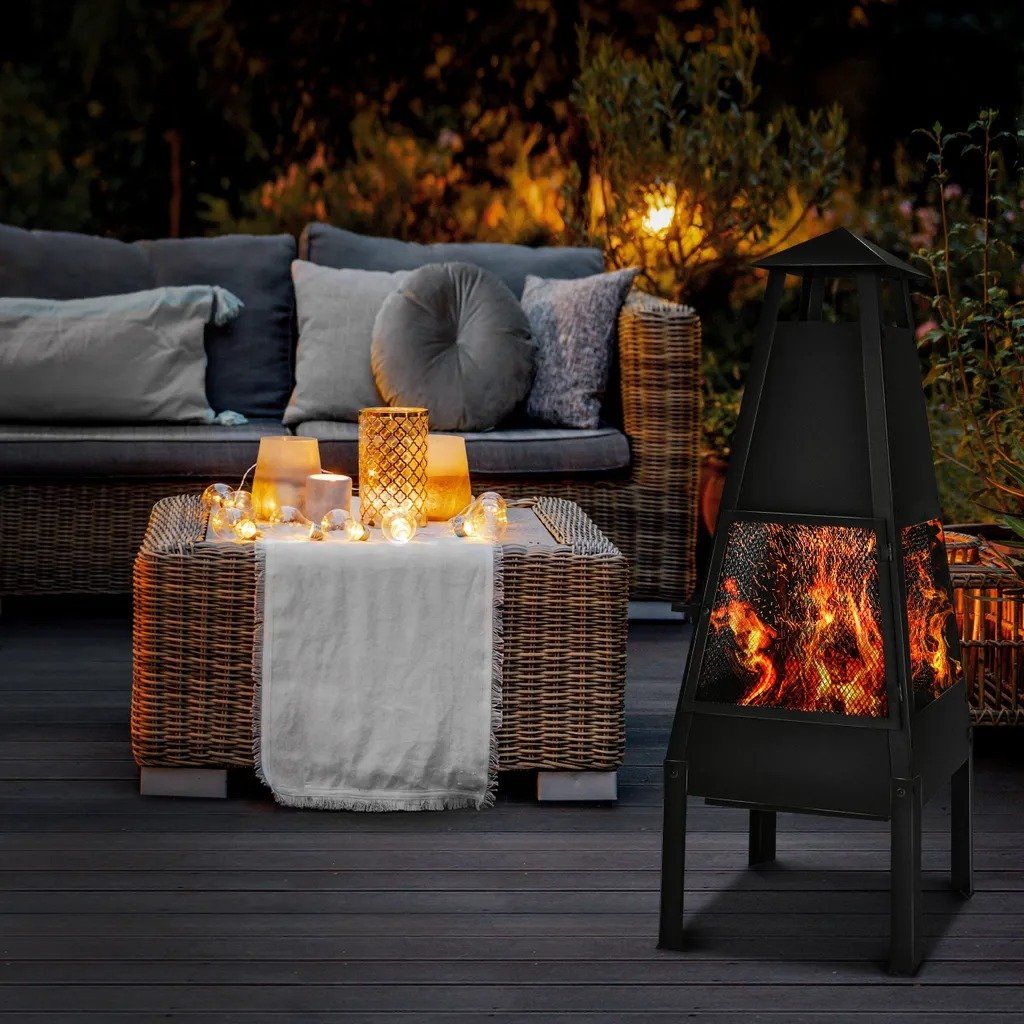 Griglie: Feuerstelle Gartenofen mit Abdeckung BBQ Grillrost – Nuovo e nell'imballaggio originale da Winterthur venduto da aredo 6