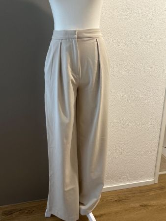 Damen Hose cremefarbig von H&M Gr. 34