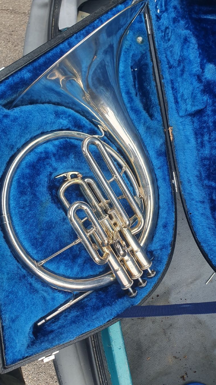 Yamaha Strumenti musicali: Waldhorn Yamaha YMP 201 – Usato da Rämismühle venduto da beni0010