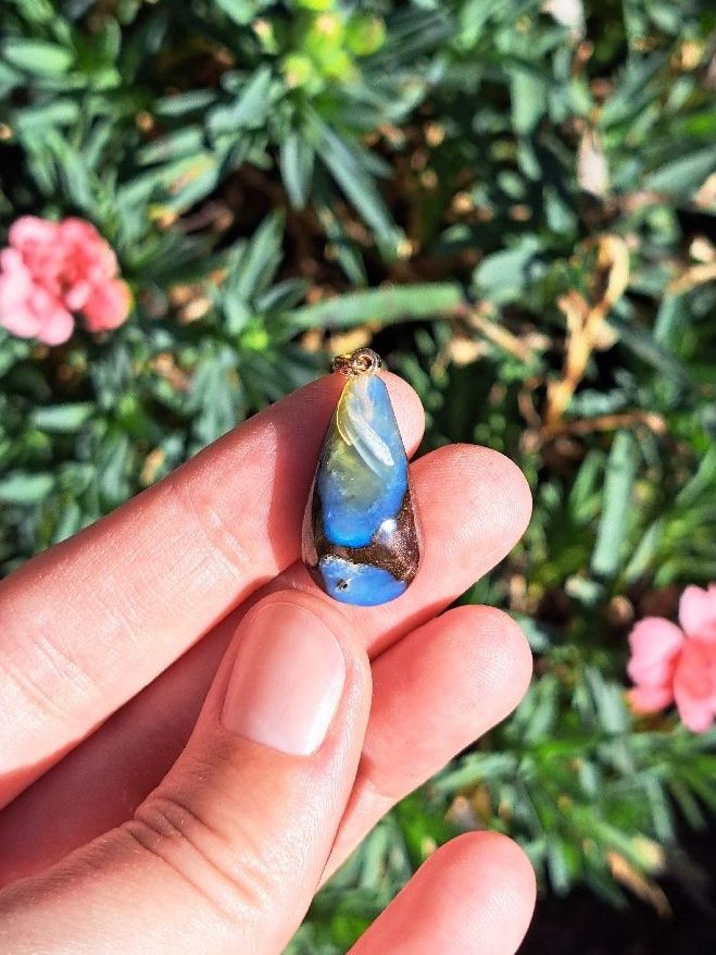 Pietre preziose: Boulder Opal aus Australien Anhänger – Nuovo e nell'imballaggio originale da Richterswil venduto da Viorella 1