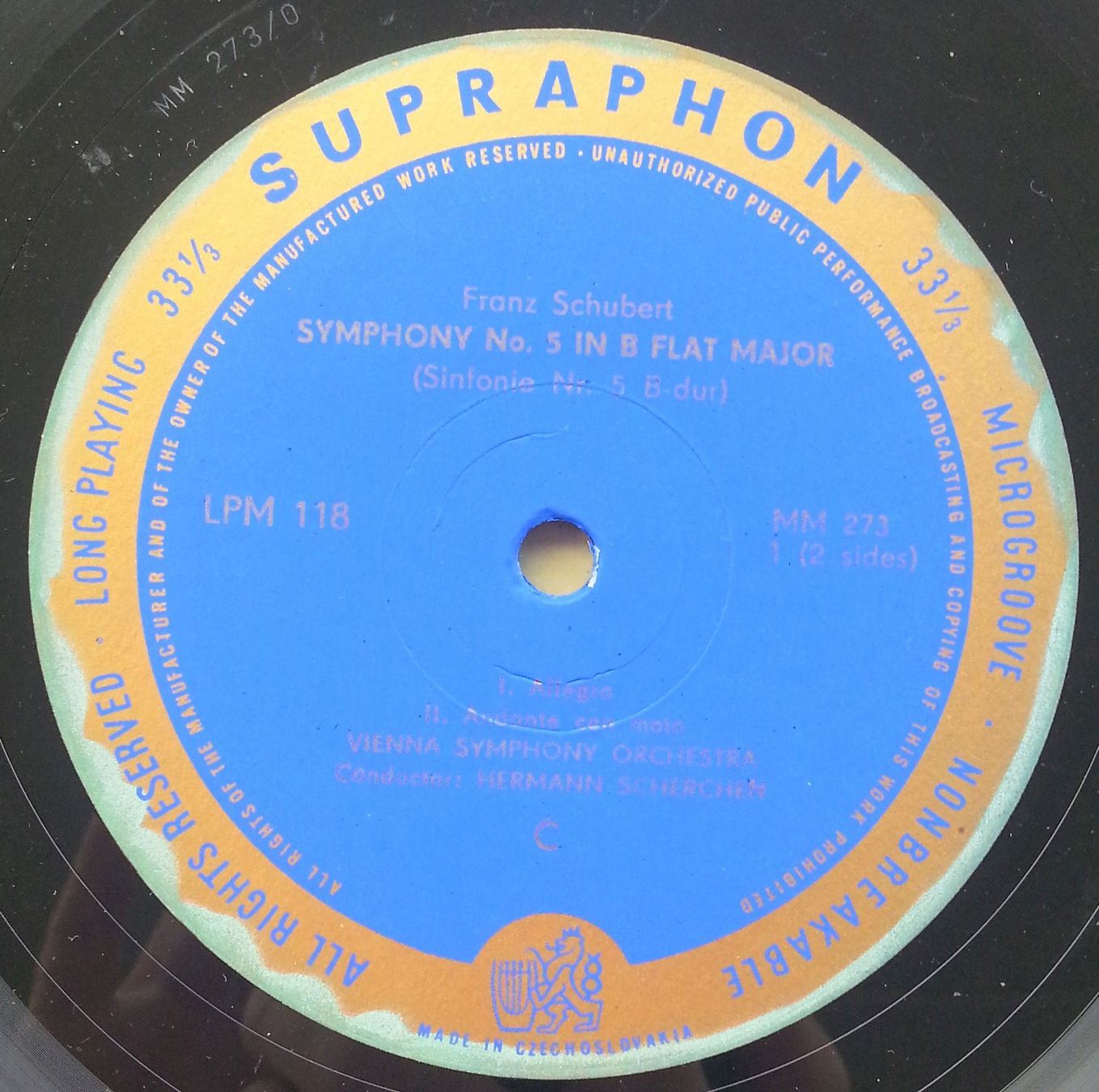 Schallplatten: LP Vinyl: Franz Schubert, um 1955 – Gebraucht aus Oberriet SG von ganesh435 3