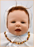 ♛ BABY / KINDER BALTISCHE BERNSTEIN KETTE