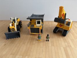Playmobil Baumaschinen Set mit Figuren