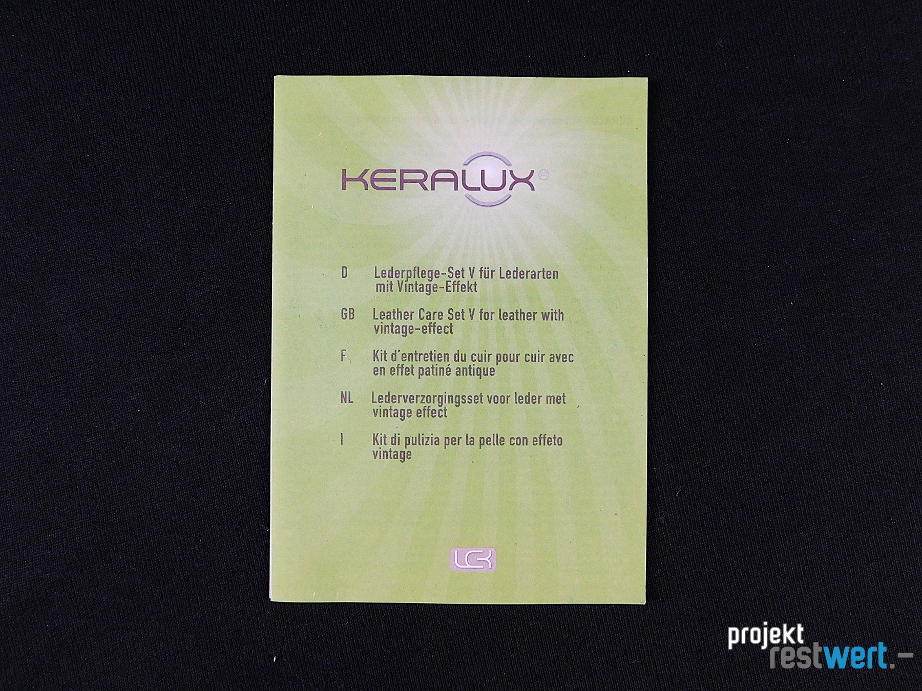Prodotti per la cura: Lederpflege-Set von KERALUX – Nuovo (secondo la descrizione) da Bülach venduto da restwert_buelach 5