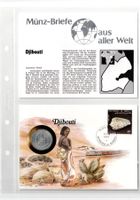 Djibouti_1987_Münzbrief mit Beschreibung