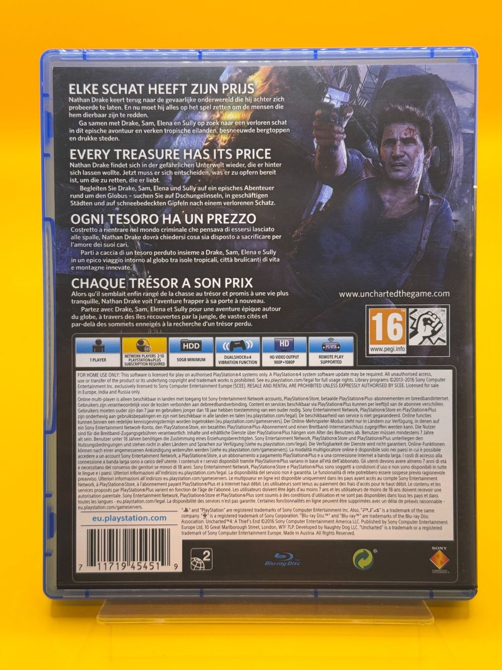 Sony Giochi: Uncharted 4: A Thief's End - PS4 Spiel – Usato da Oberwil b. Zug venduto da silver2024 1