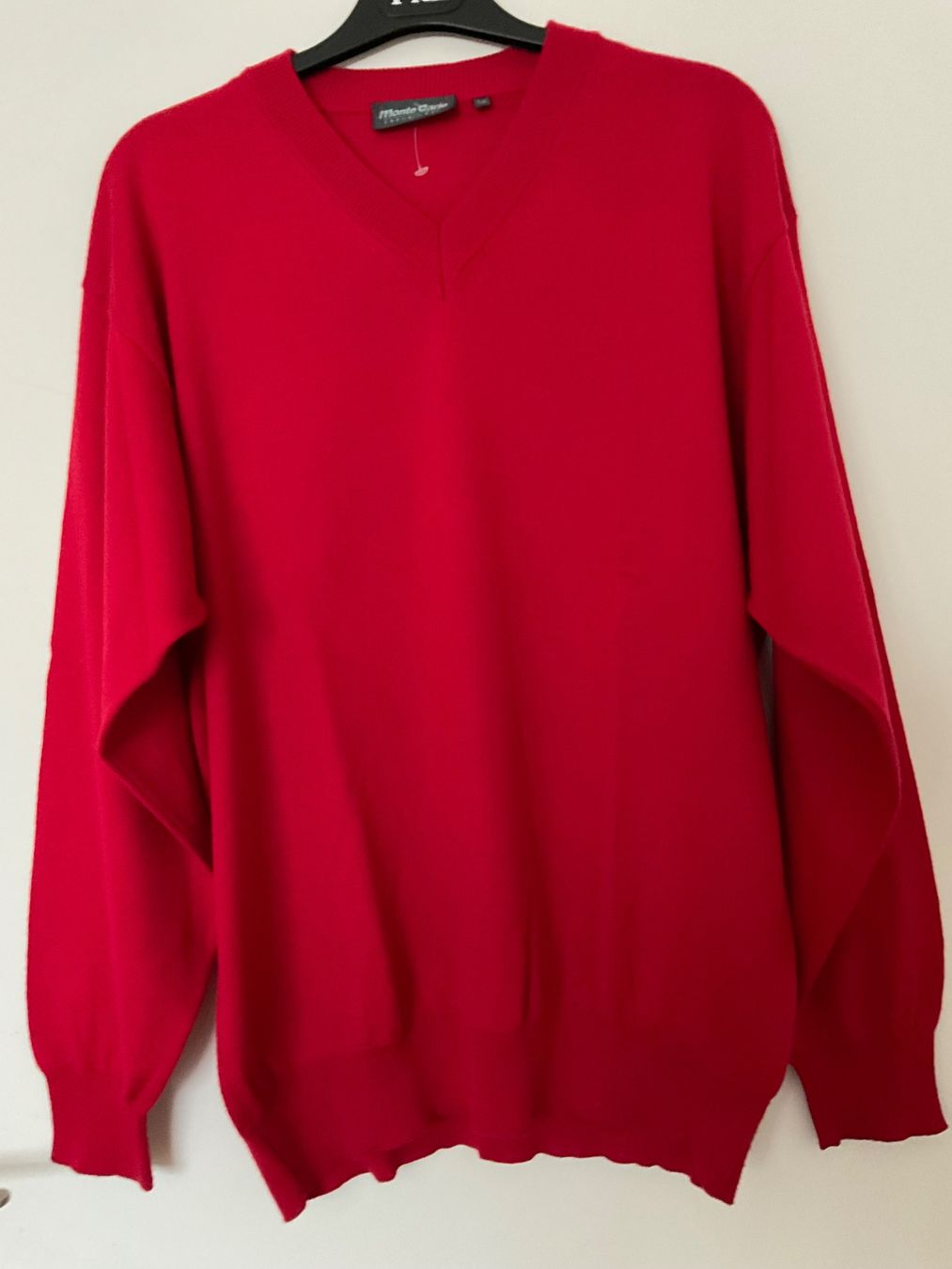 Maglioni & Felpe: Monte Carlo 50% Wolle Herren Pullover Gr 52 rot NEU – Nuovo (secondo la descrizione) da Urdorf venduto da alda02 1