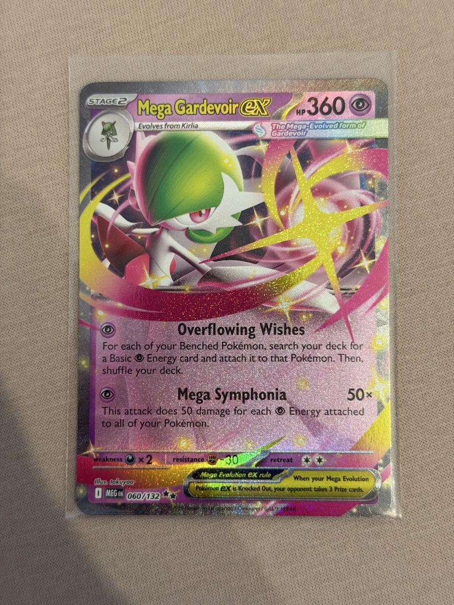 Pokémon Carte collezionabili: Pokémon Mega Gardevoir ex 060/132 Mega Evolution – Nuovo (secondo la descrizione) da St. Gallen venduto da Xbylucas
