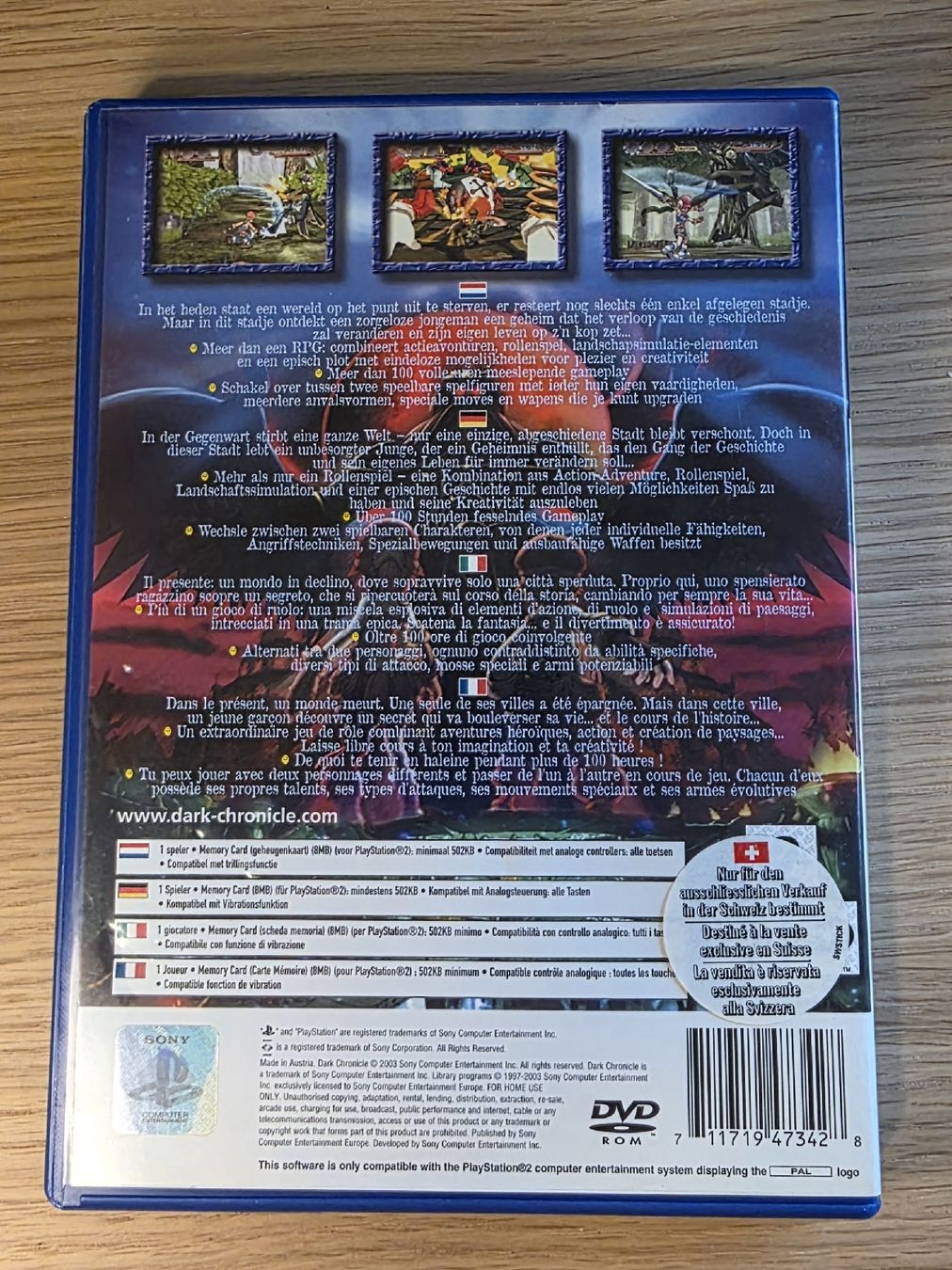 Sony Giochi: Dark Chronicle PS2 PlayStation 2 komplett mit Anleitung – Usato da Bern venduto da Tommy.Z 3
