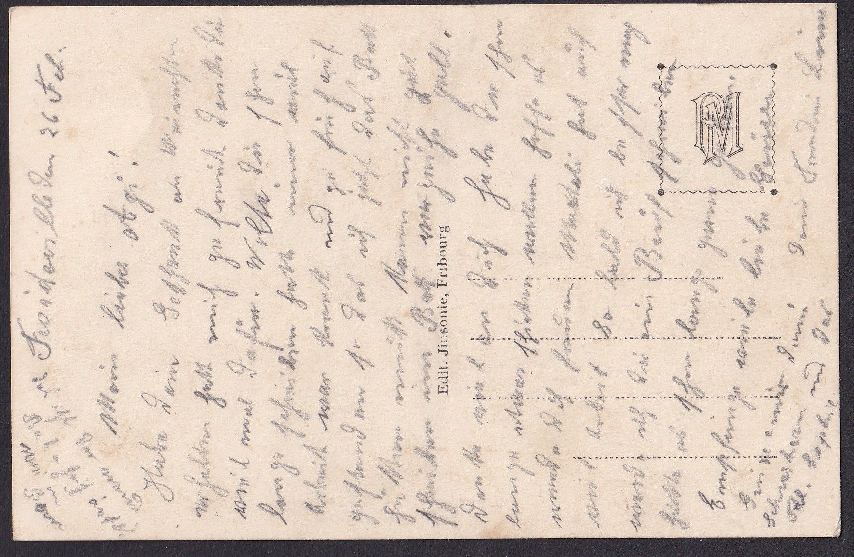 Cartoline postali: Fribourg La nouvelle Gare – Usato da Olten venduto da clotaldi 1