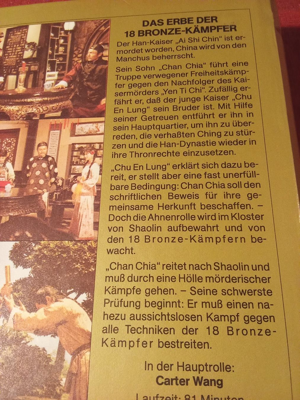 Alle VHS: 18 Bronzekämpfer Filmreihe 3x IHV VHS – Gebraucht aus Remetschwil von Hofiii 5