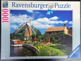 Puzzle Ravensburger 1000 Teile - Windmühle