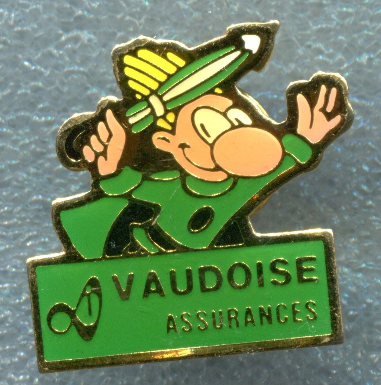 Placchette & Badge: WAADT  Versicherung – Usato da Winterthur venduto da Sammleroase