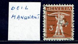Tell 137 avec variété 2.01 - Oeil manquant