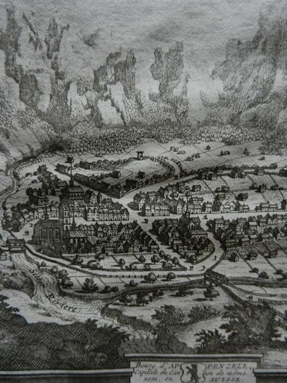 Incisioni: Appenzell Kupferstich – Usato da Risch venduto da Rischli15 4