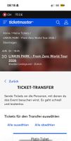 Linkin Park - Platin Tickets - Zürich Letzigrund 30.06.2026