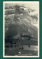 Lac de Retaud au Col du Pillon, 1927, gelaufen