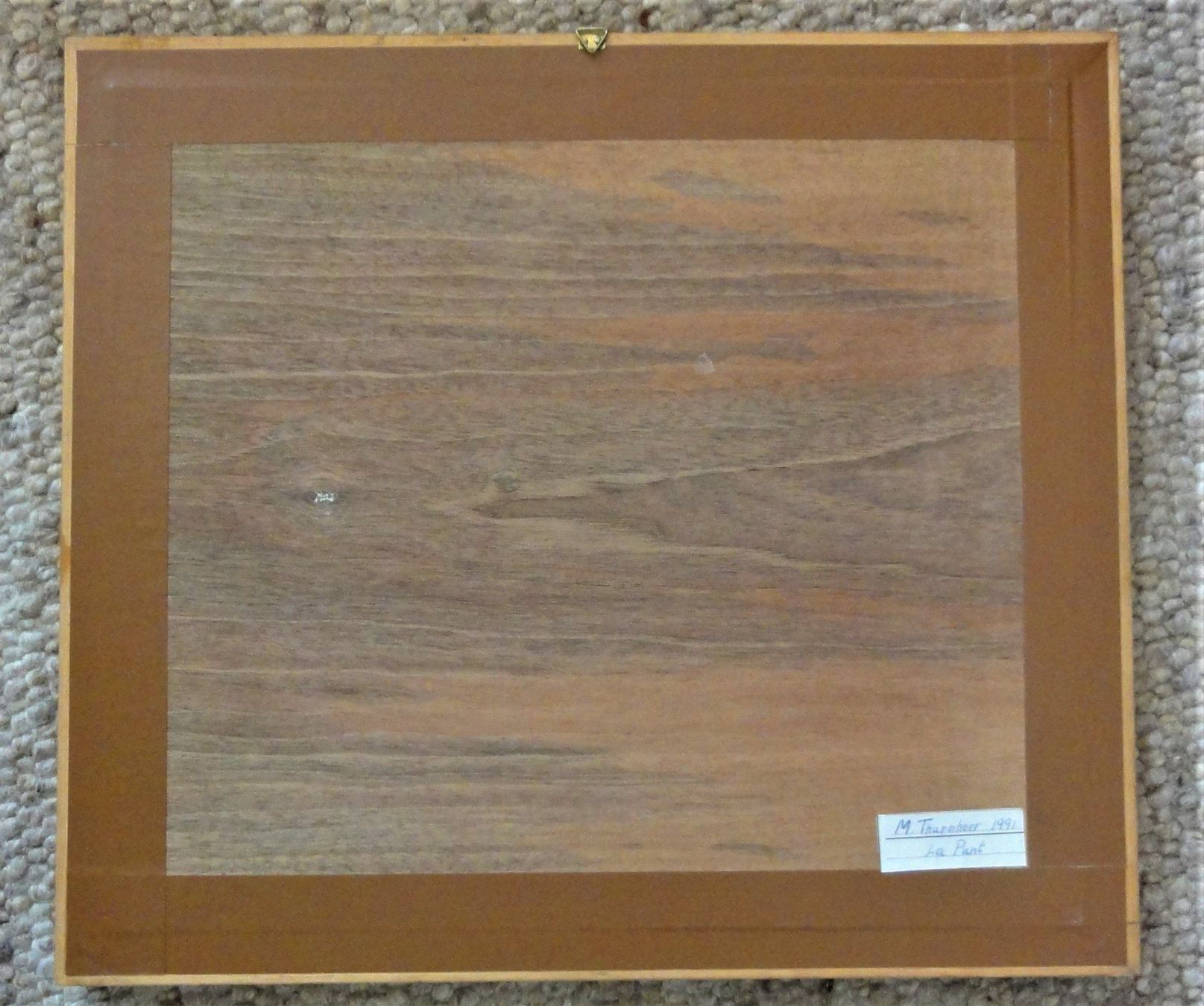 Poster & Bilder: Holzbild, Intarsien, Motiv "Bergün" – Gebraucht aus Samedan von chickenrun01 3