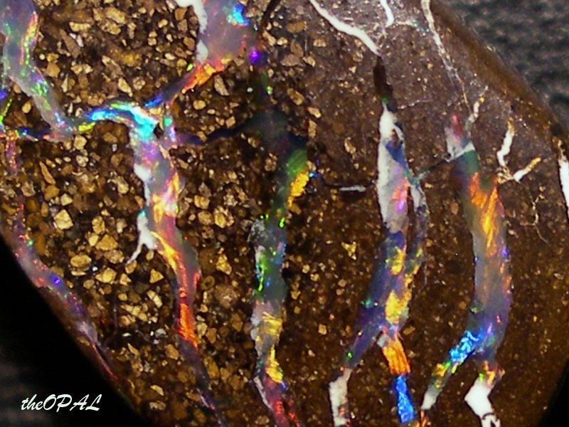 Pietre preziose: theOPAL *** FARBENFROHER BOULDER MATRIX OPAL 18,72ct *** – Nuovo e nell'imballaggio originale da Ebnat-Kappel venduto da theOPAL