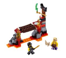 LEGO LEGO Ninjago 70753 Lava Falls – 100% komplett – 1x aufg